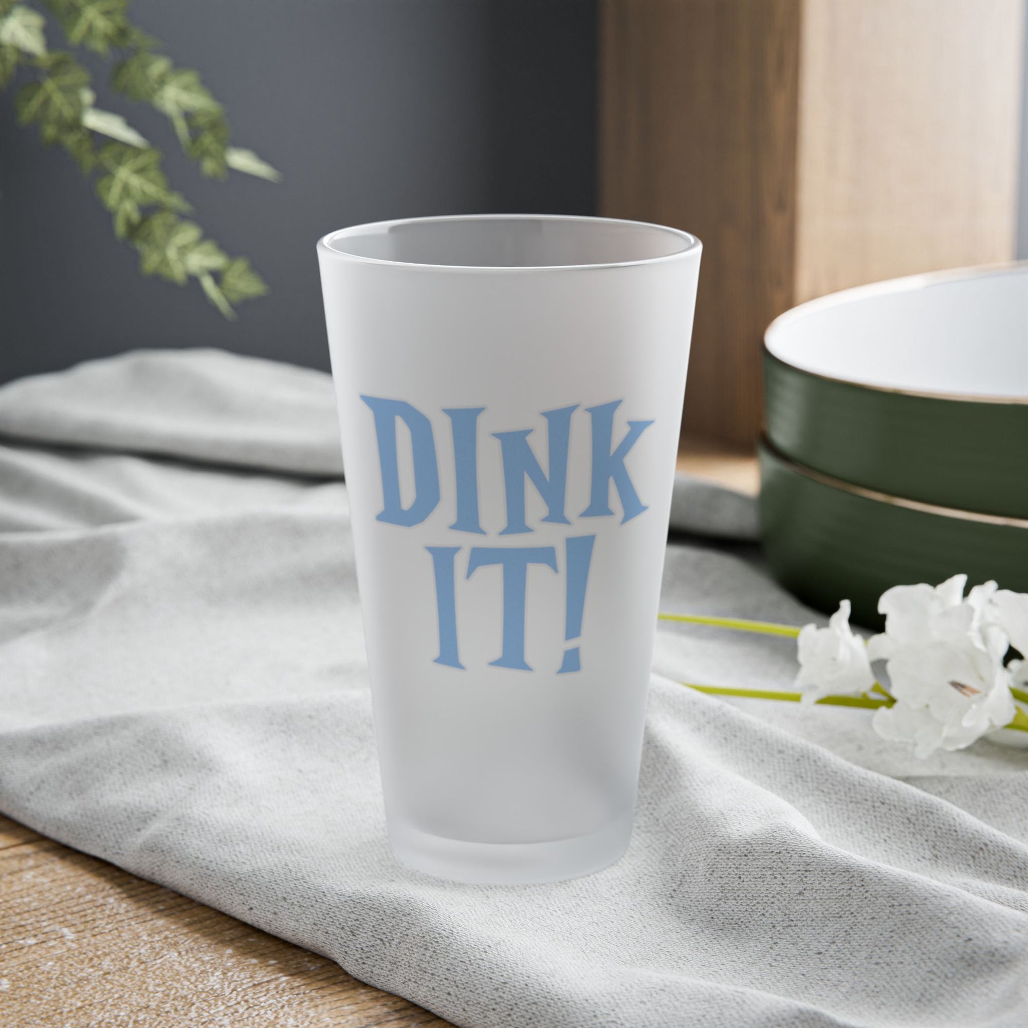Pickleball Pint Glass | Dink It!